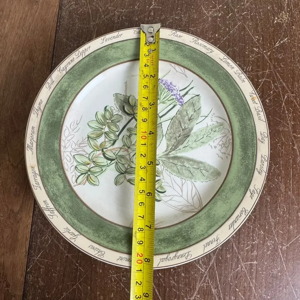 American Atelier Bouquet Garni 5011 Set of Four (4) 8.5‎ inch plates